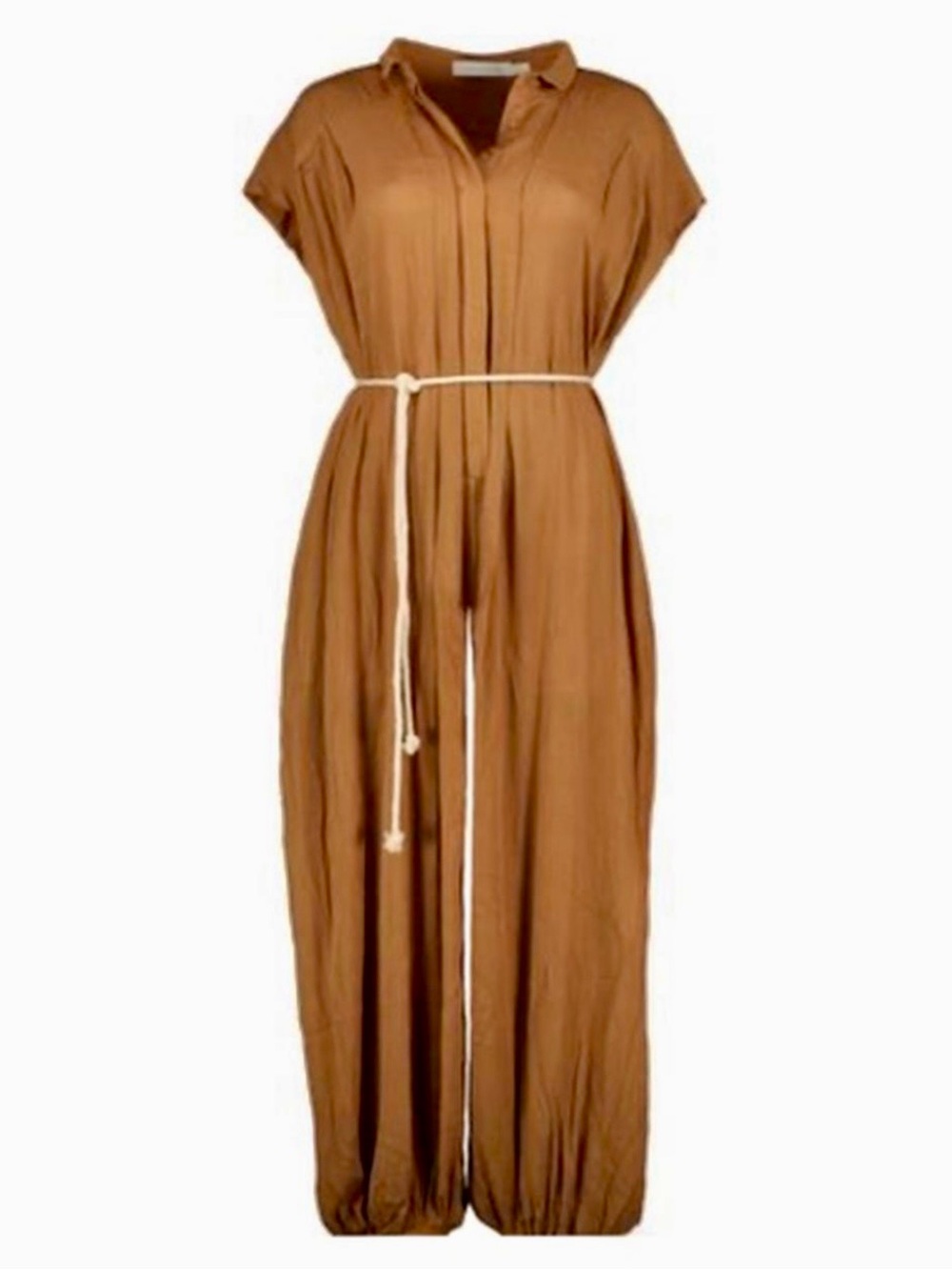 Zara Women's Tan Jumpsuit